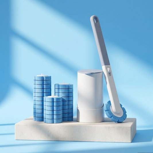 The PostPartum Clean™ Disposable Toilet Brush System